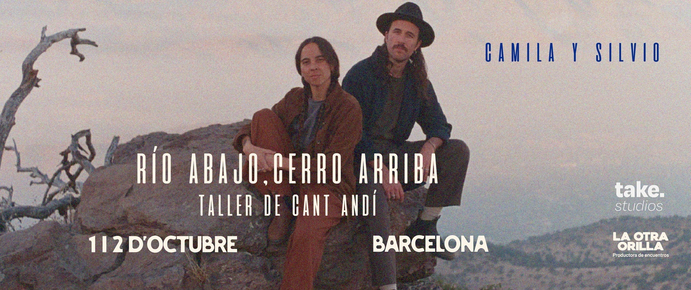 Taller de cant andí: río abajo, cerro arriba. Camila y Silvio